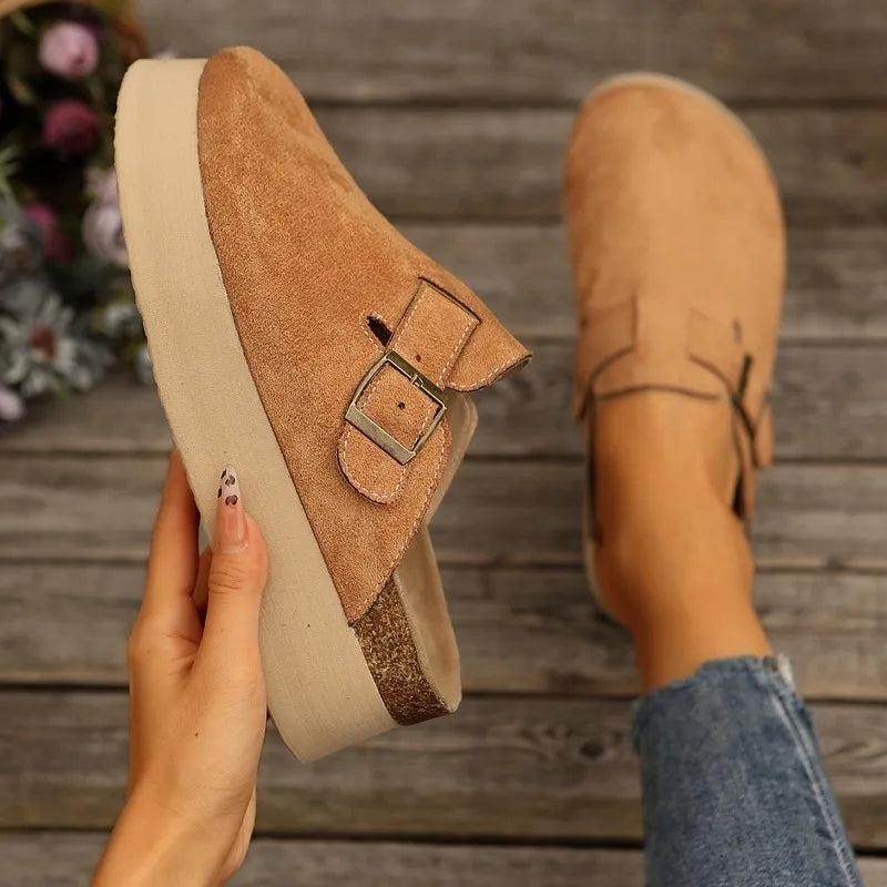 Comwarm Suede Clog Slippers