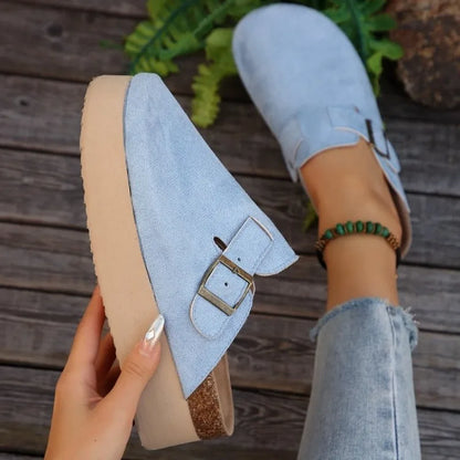 Comwarm Suede Clog Slippers