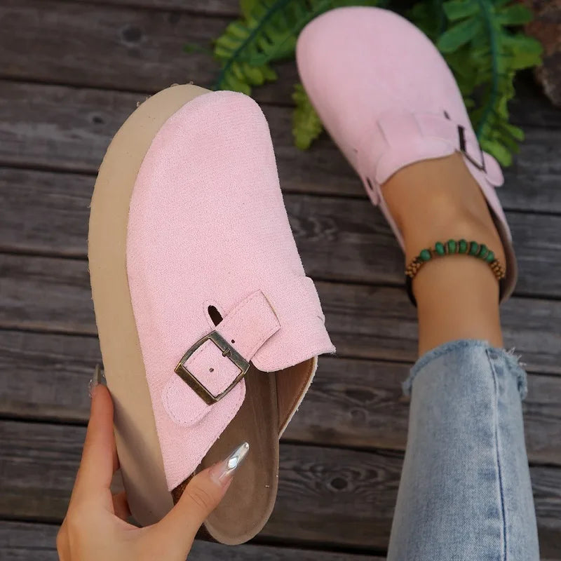 Comwarm Suede Clog Slippers