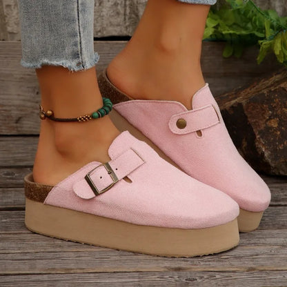 Comwarm Suede Clog Slippers