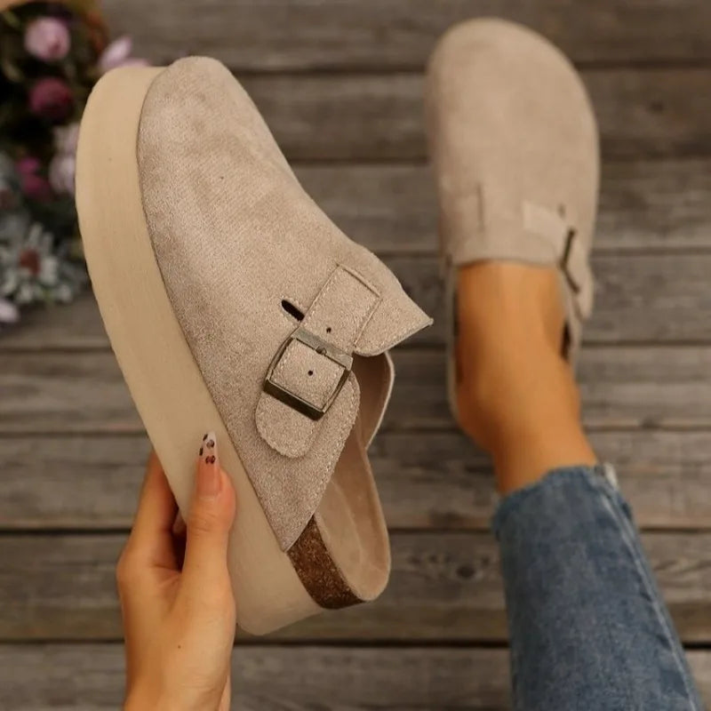 Comwarm Suede Clog Slippers
